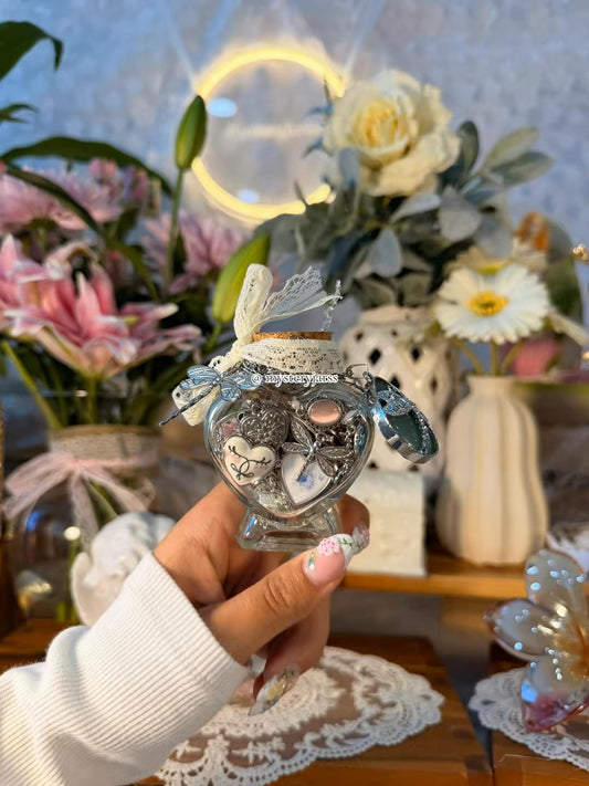 Vintage Dream Heart Jar